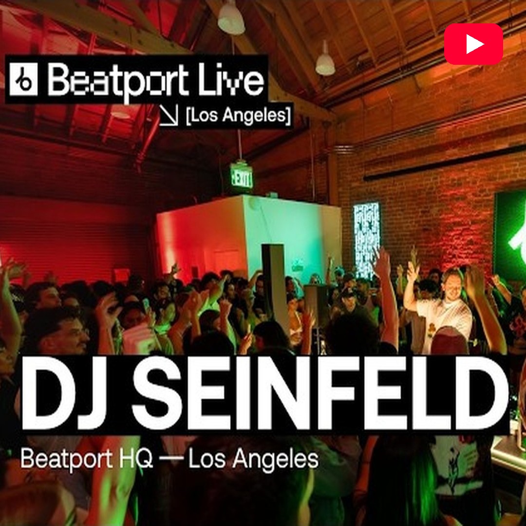 Watch DJ Seinfeld live in Los Angeles on YouTube