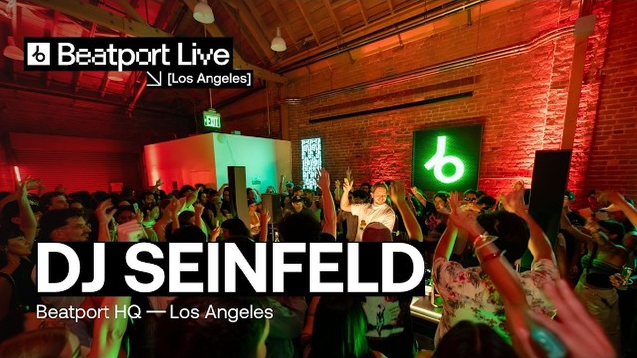 DJ Seinfeld at Beatport Live Los Angeles, YouTube thumbnail