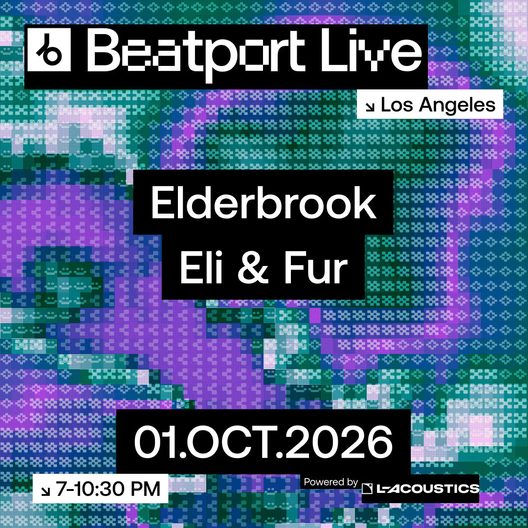 Elderbrook x Eli & Fur flyer